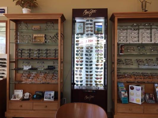 Glasses selection