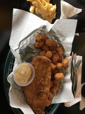 Fish basket with tots