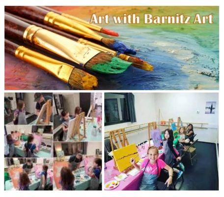 The Studio has partnered up with Peter Barnitz of Barnitz Academy of Fine Arts to provide art classes to kids ages 6 and up.