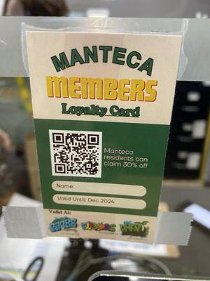 Great place with cool discounts for Mantecans!