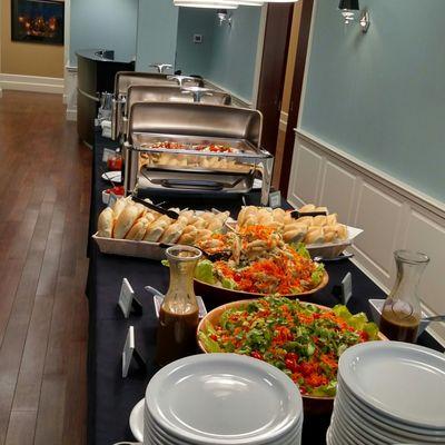 A sample of a recent lunch Catering www.facebook.com/EZStrEATS Les