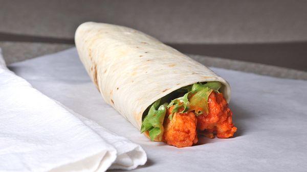 Buffalo chicken wrap