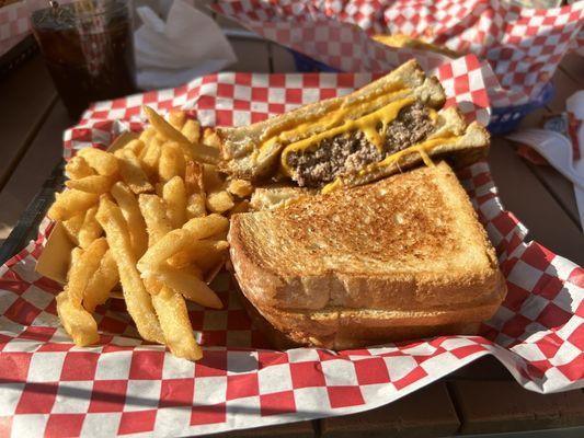 Grilled cheese burger