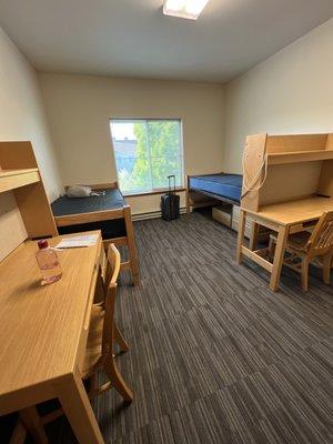 Dorm in Goller Residence Hall