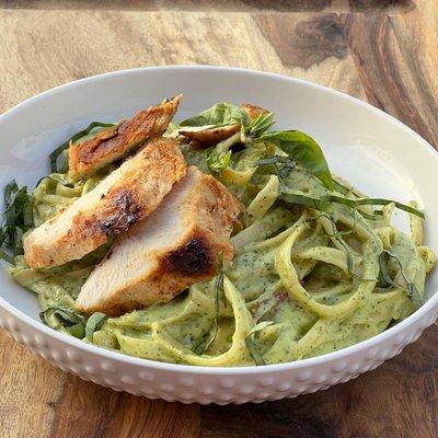 Creamy Chicken Pesto