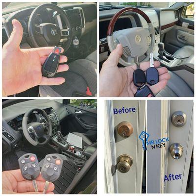 House locks, car keys and much more...