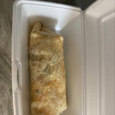 Carne asada burrito