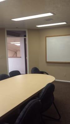 Brain Works Logan Utah Learning Center and Tutoring Services work room with white board