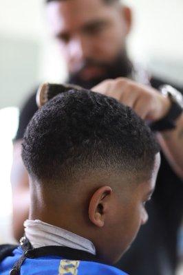 Low skin drop fade by Jimmy