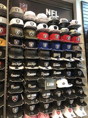 More Raiders hats