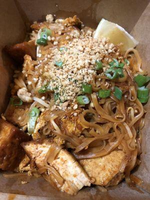 Pad Thai with tofu