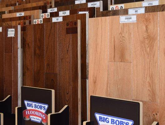 Big Bob's Hardwood Floor Display