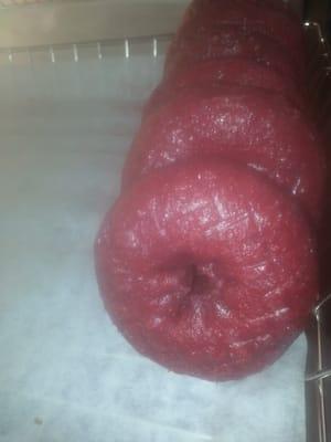 red velvet donut