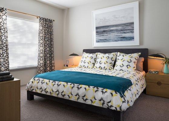 The Trails at Canyon Creek Model Bedroom