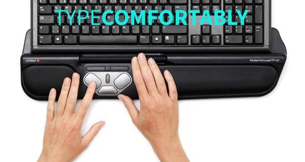 The perfect keyboard can alleviate wrist, shoulder and even elbow pain!