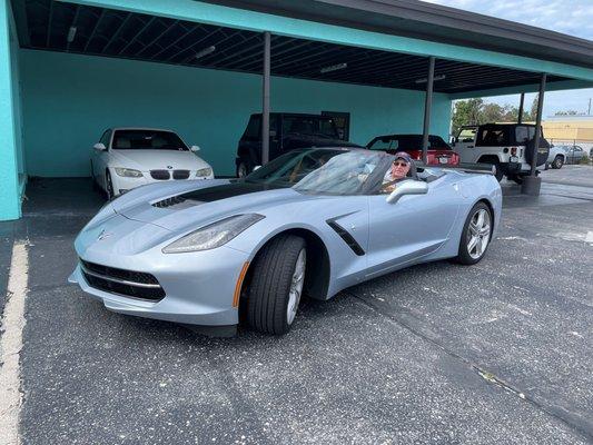 Bob bought his 4th car from us earlier this month and he's happy with his new ride