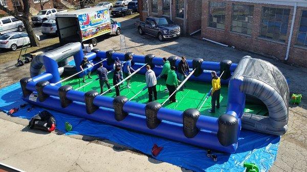 10 Person 
Human Foosball