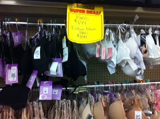 The Bras $1.99