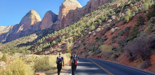 Because of twin waves I was able to hike these mountains in Utah!