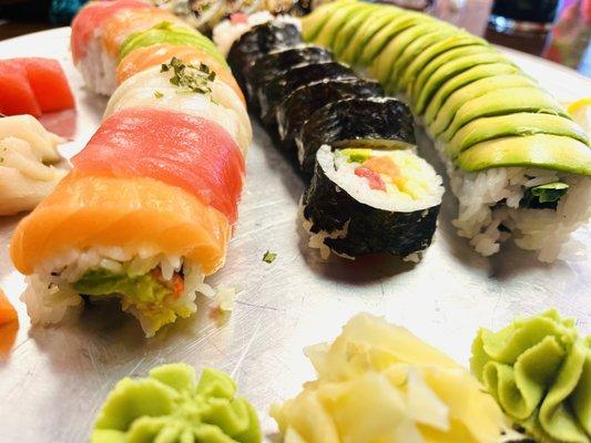 Look at that beautiful sushi!