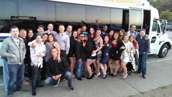 Party bus in San Francisco