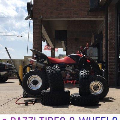 Ask about our Tire & Wheel Packages On Atv's & UTV's Call 313-584-0066 Today!