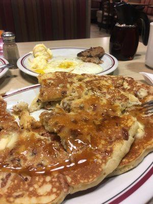 I don't alwaze eat pancakes, but when I do they're pralines n pecan