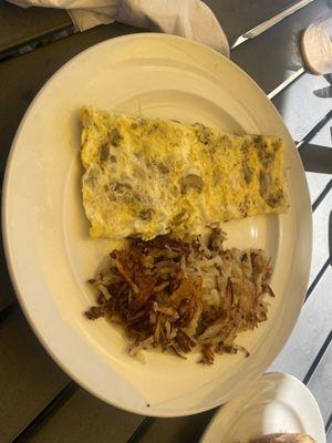 Mushroom & Cheese Omelet