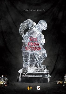 Check out this VERY cool project we did with Gatorade and the Blackhawks. Watch the video: http://wdrv.it/1JRcJO9