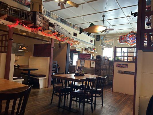 Main dining area