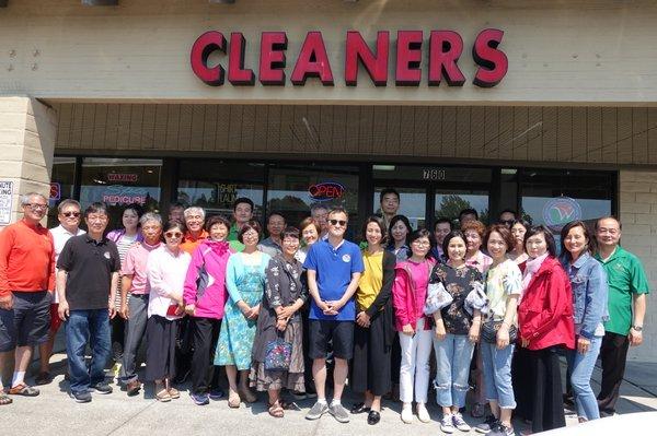 We host northern CA seminar of Wet Cleaners USA on 4th of July, 2018