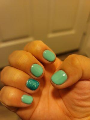 Gel manicure