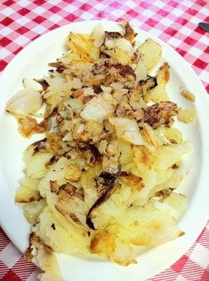 Fried Potatoes w/ onions