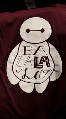 So cute! Saw this Baymax shirt!