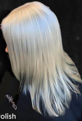 Platinum blonde