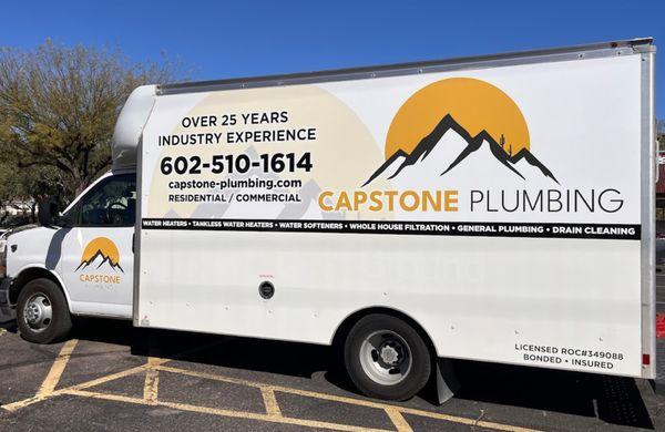 capstone plumbing truck