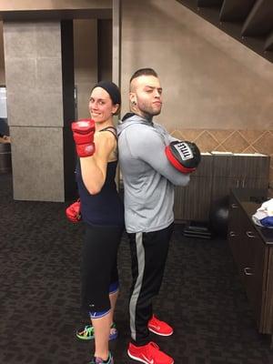 Boxing with Bryan is my favorite. Stop by XSport Niles and talk to him about training. He is master trainer and can set you up for success.