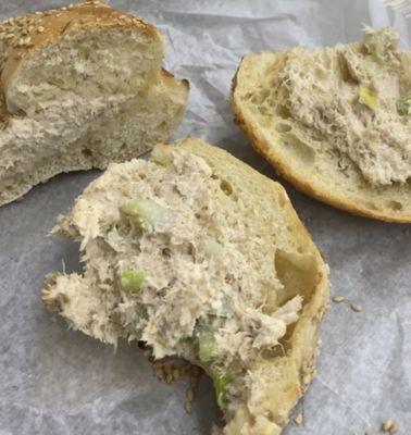 Tuna Sandwich for $9