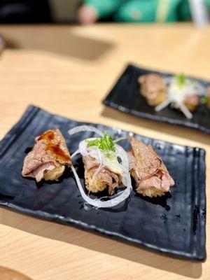 Wagyu sushi