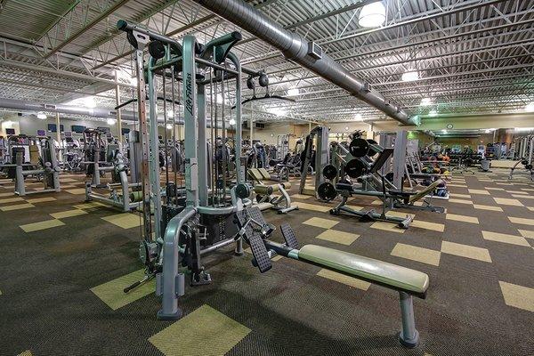 Wisconsin Athletic Club North Shore - Fitness Floor and Cardio Area