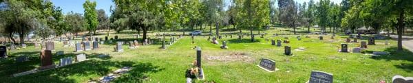 Beautiful, big cemetary with lots of space to pray, reflect, and give thanks with your loved ones