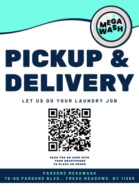 Pickup & Delivery service available.