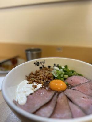 Roast Beef Aburasoba