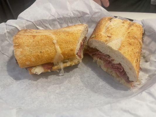 Ruben on sourdough