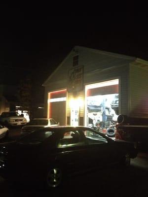 Shop at night