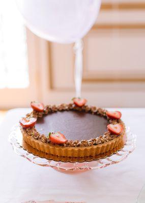 Chocolate tart