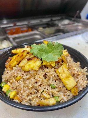 Pineapple fried rice