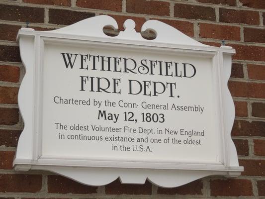 Wethersfield Firefighter's Memorial