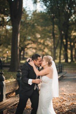 Fall wedding in Central Park https://weddingpackagesnyc.com/central-park-weddings-nyc/