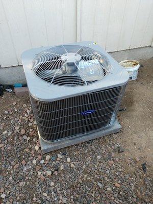 New 16 seer Air Conditioner Installation.